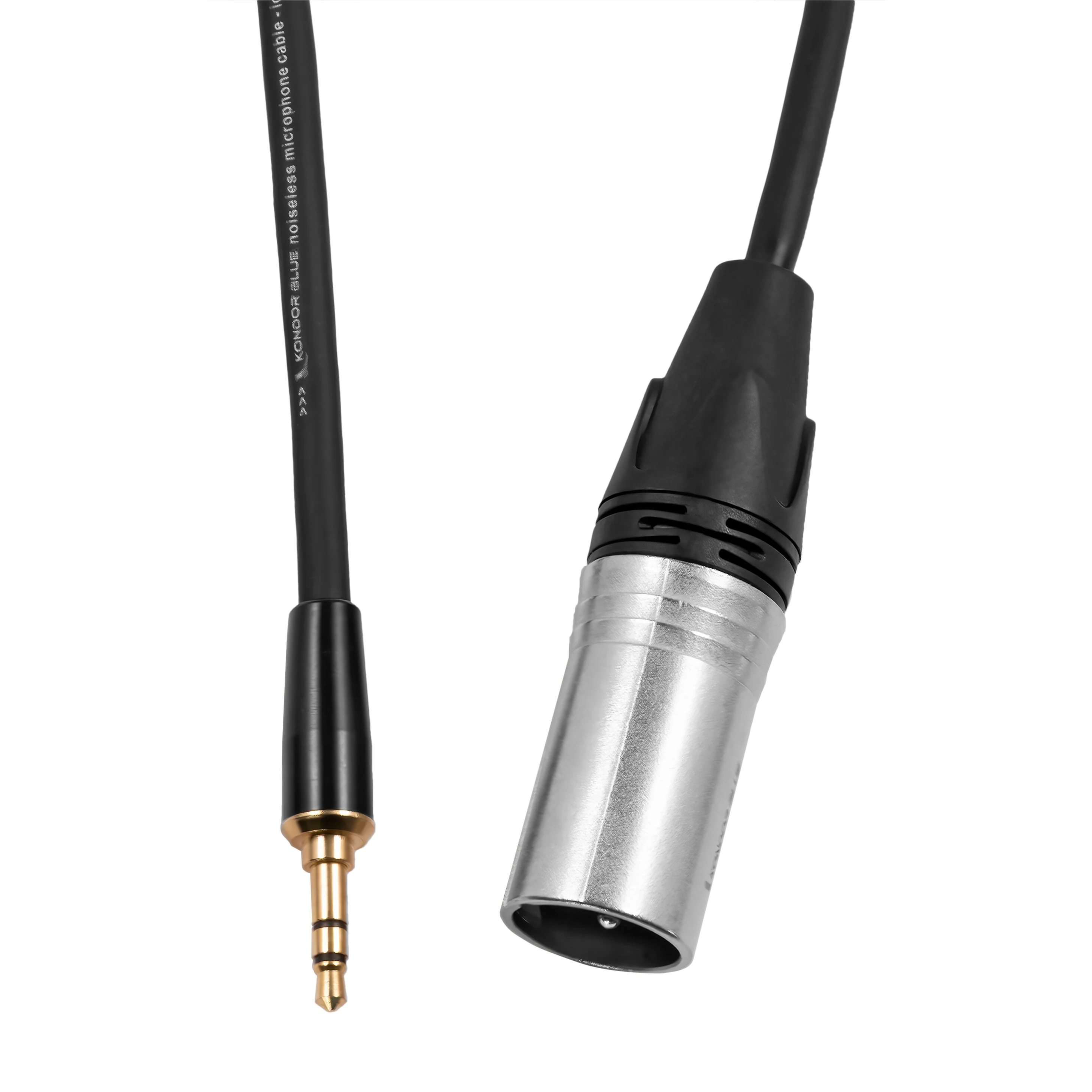 16" XLR Male to 3.5mm Male Mini TRS - Image 3