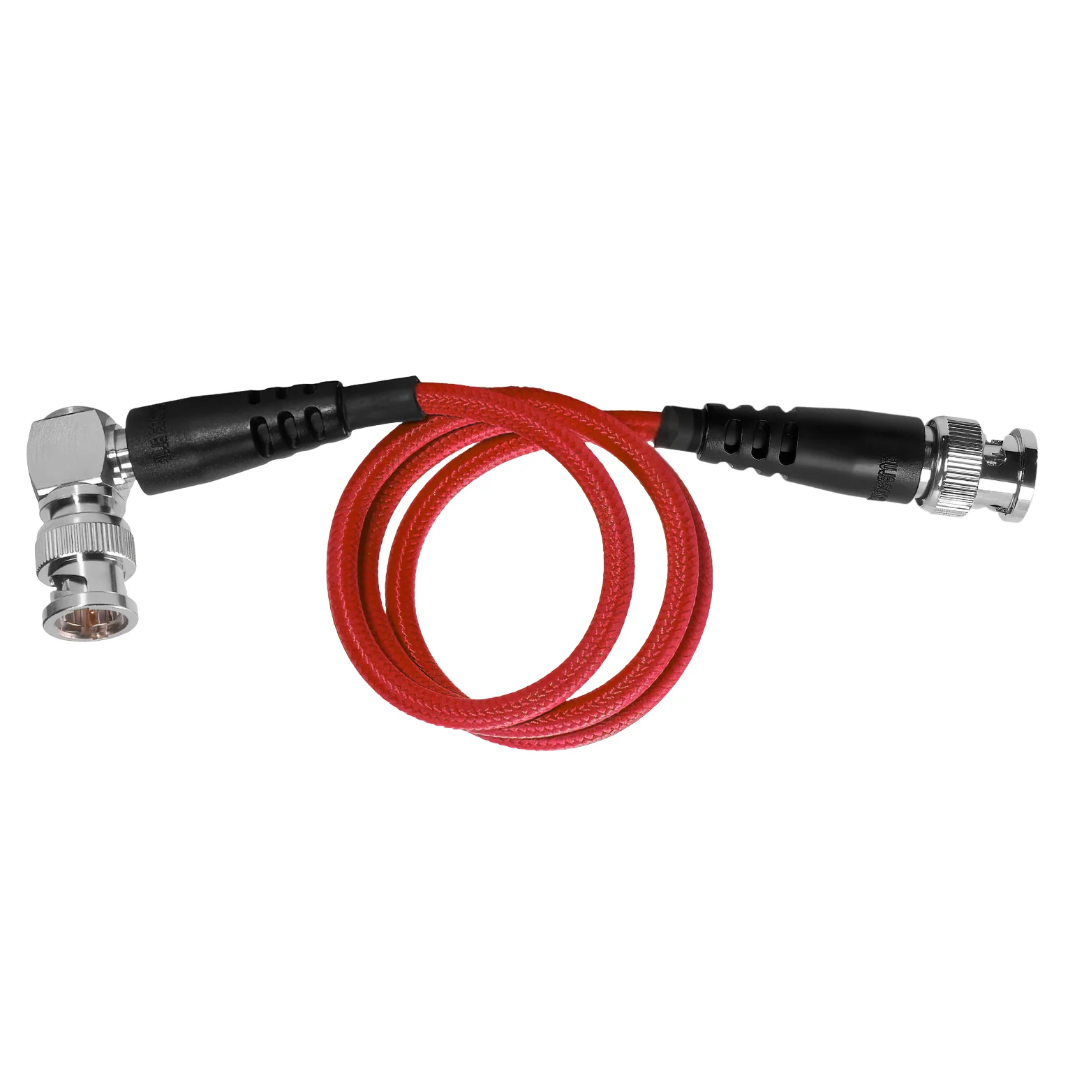 20" 12G SDI Cable with Straight to Right-Angle Connectors for 4K 60p Camera Monitors and Transmitters - Image 6