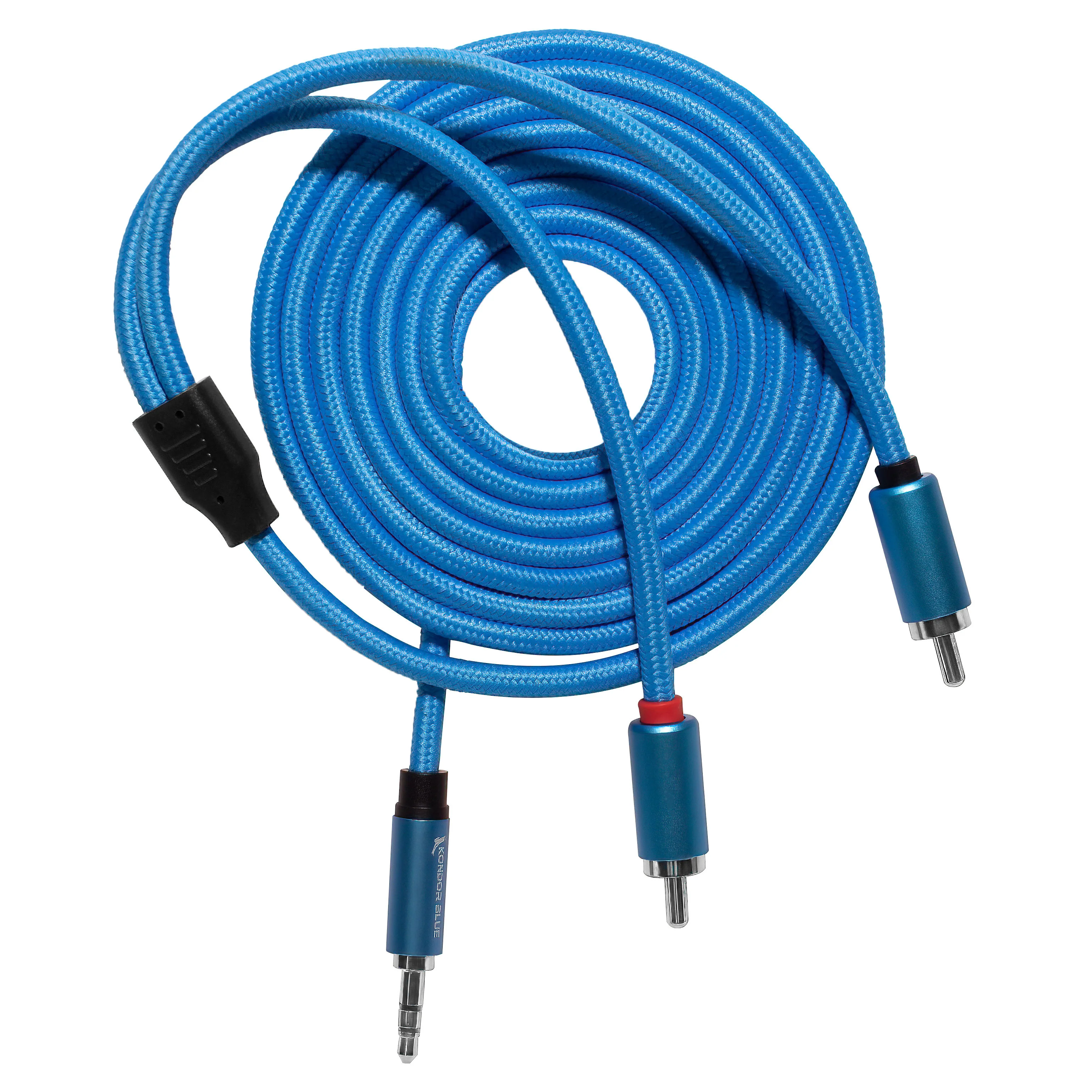 6FT Dual Male RCA to 3.5mm Stereo Mini TRS Audio Cable - Image 3