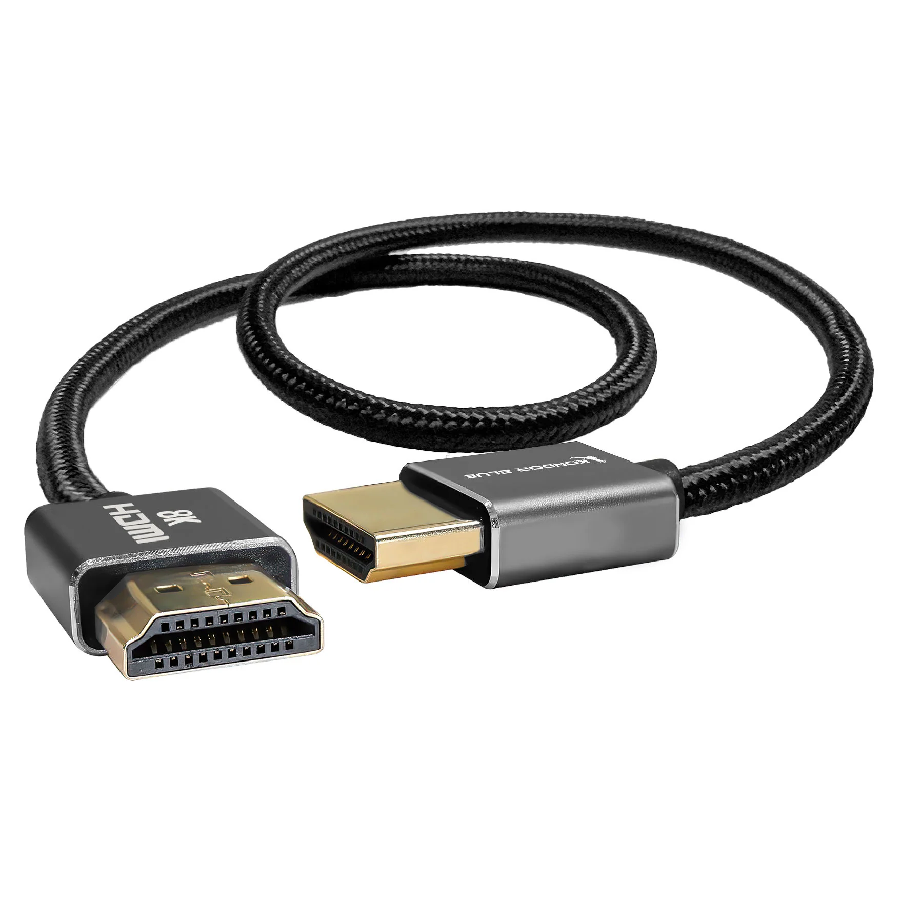 8K HDMI 2.1 17" Braided Cable for On-Camera Monitors - Image 5