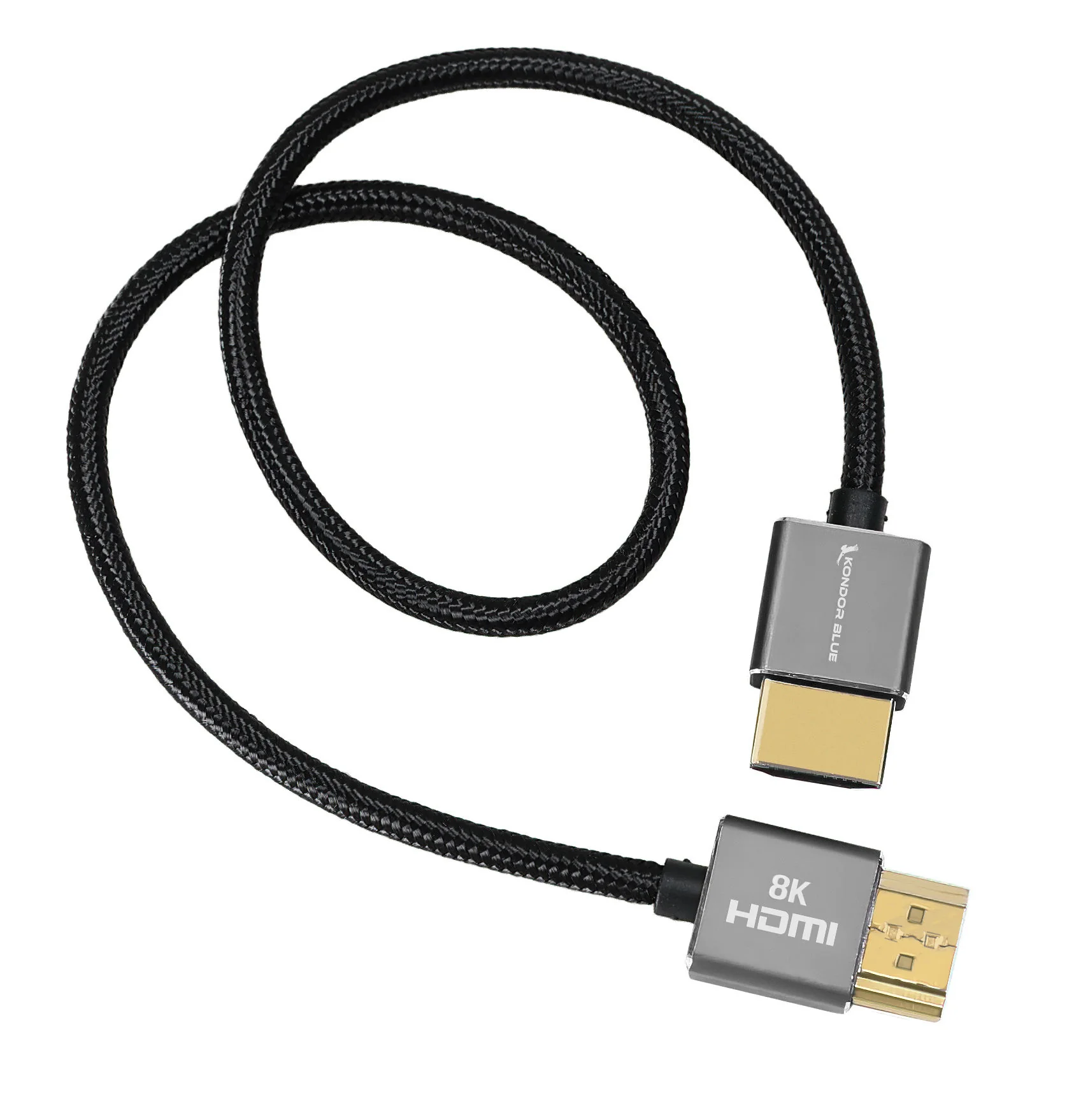 8K HDMI 2.1 17" Braided Cable for On-Camera Monitors - Image 6