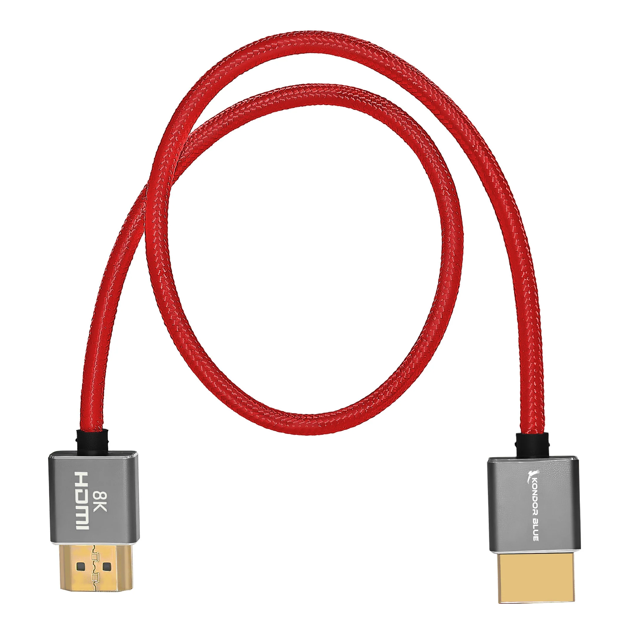 8K HDMI 2.1 17" Braided Cable for On-Camera Monitors - Image 7