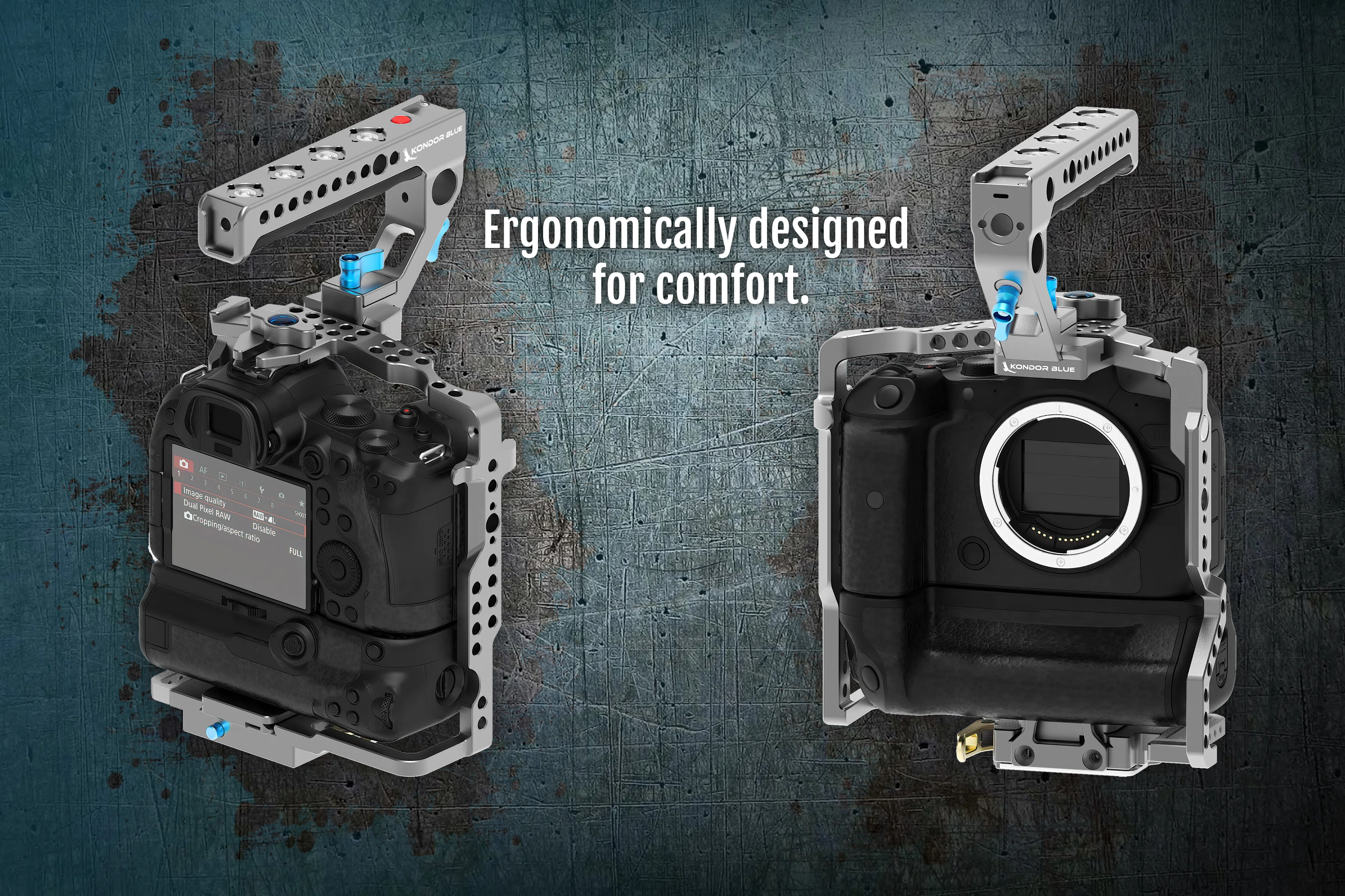 Canon R5/R6/R Arca Battery Grip Cage - Image 17