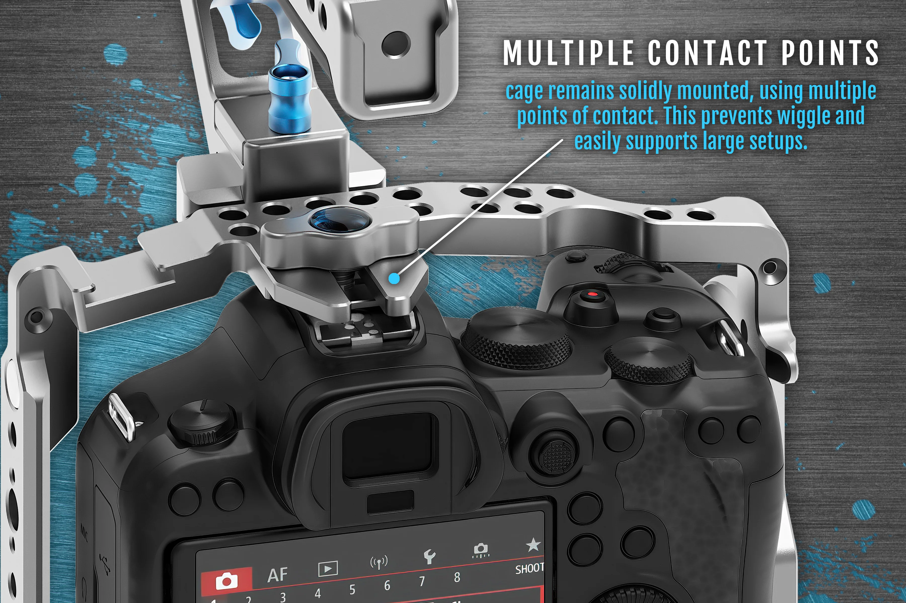 Canon R5/R6/R Arca Battery Grip Cage - Image 6