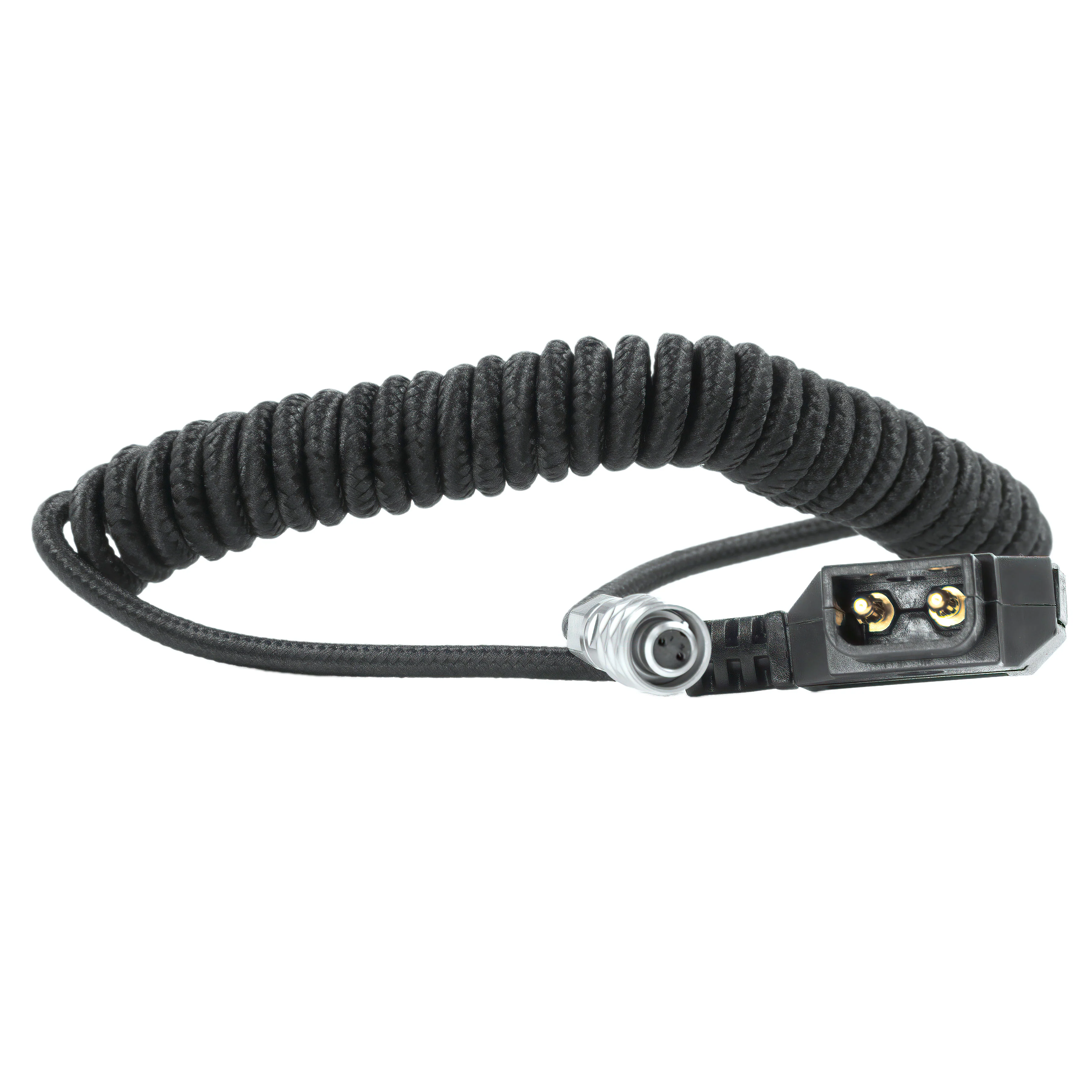 Coiled D-Tap to BMPCC 4K/6K Pro Power Cable for Blackmagic - Image 3