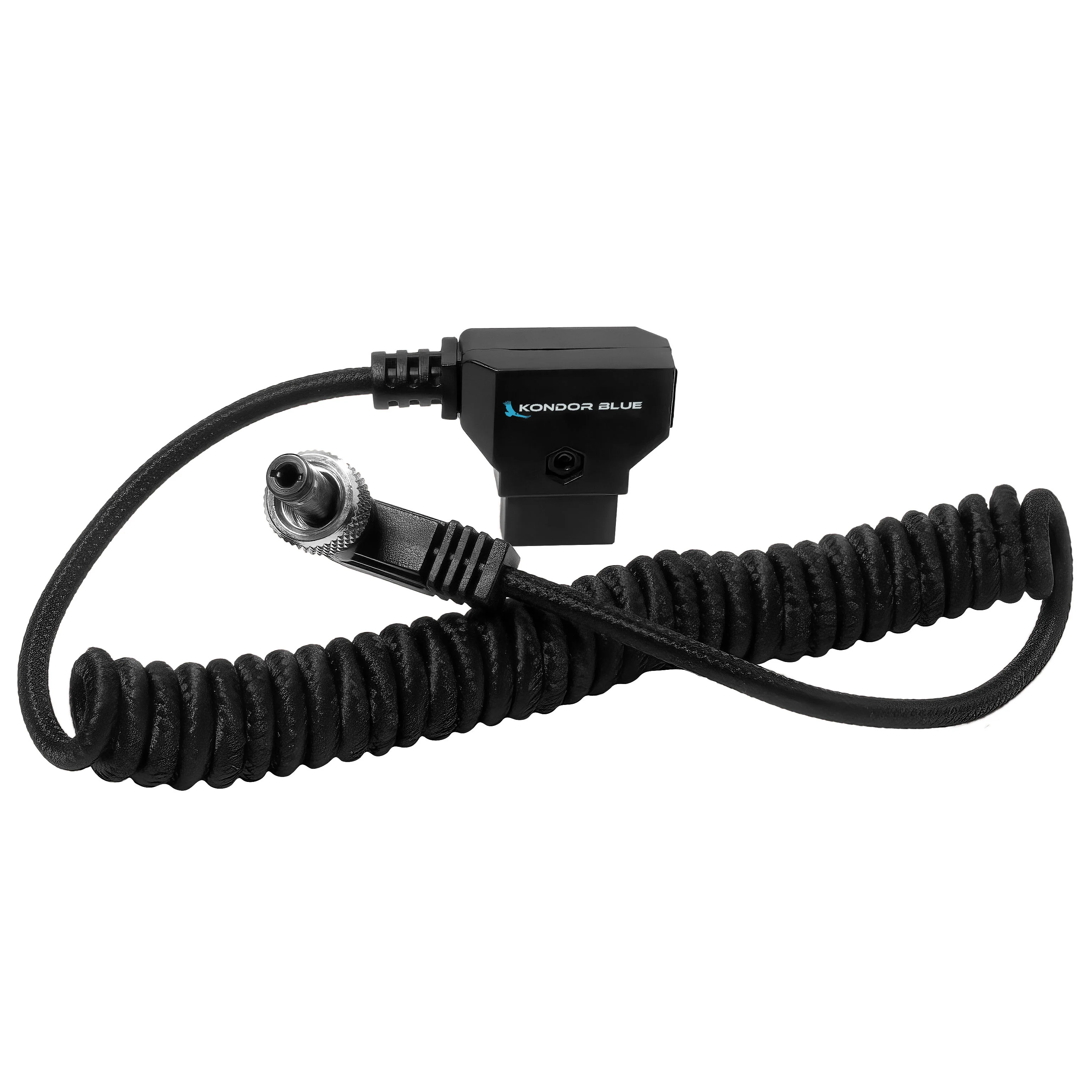 Coiled D-Tap to Locking DC 2.5mm Right Angle Cable (Amaran) - Image 6