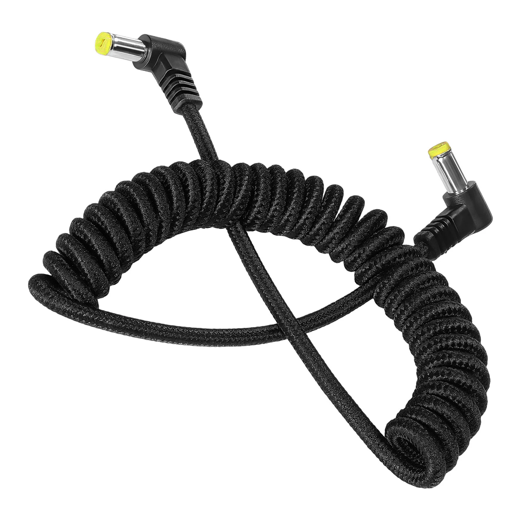 DC to DC 2.1/5.5 Male Coiled Power Cable - Image 3