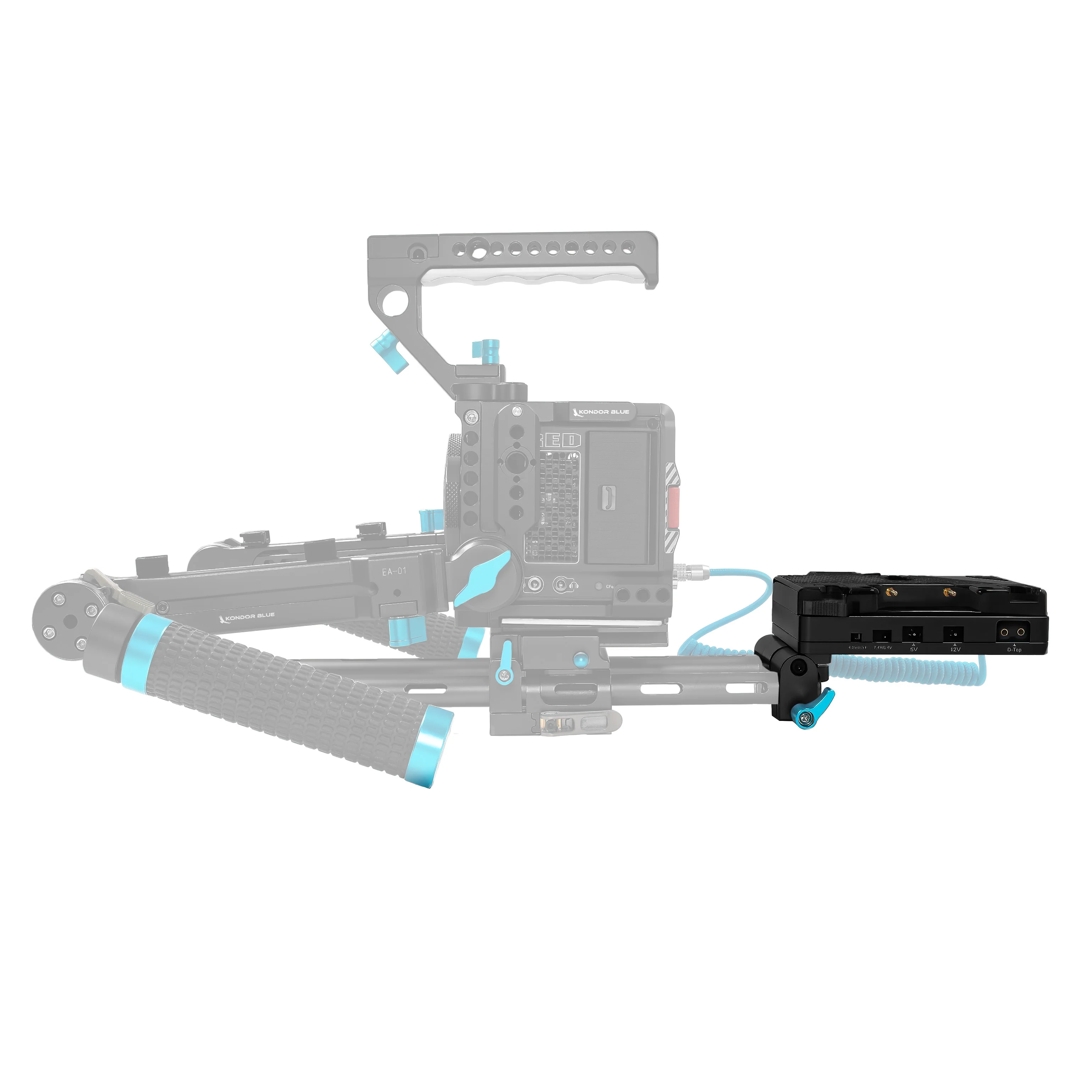Cine Gold Mount Battery Plate for 15mm LWS Rigs - Image 11