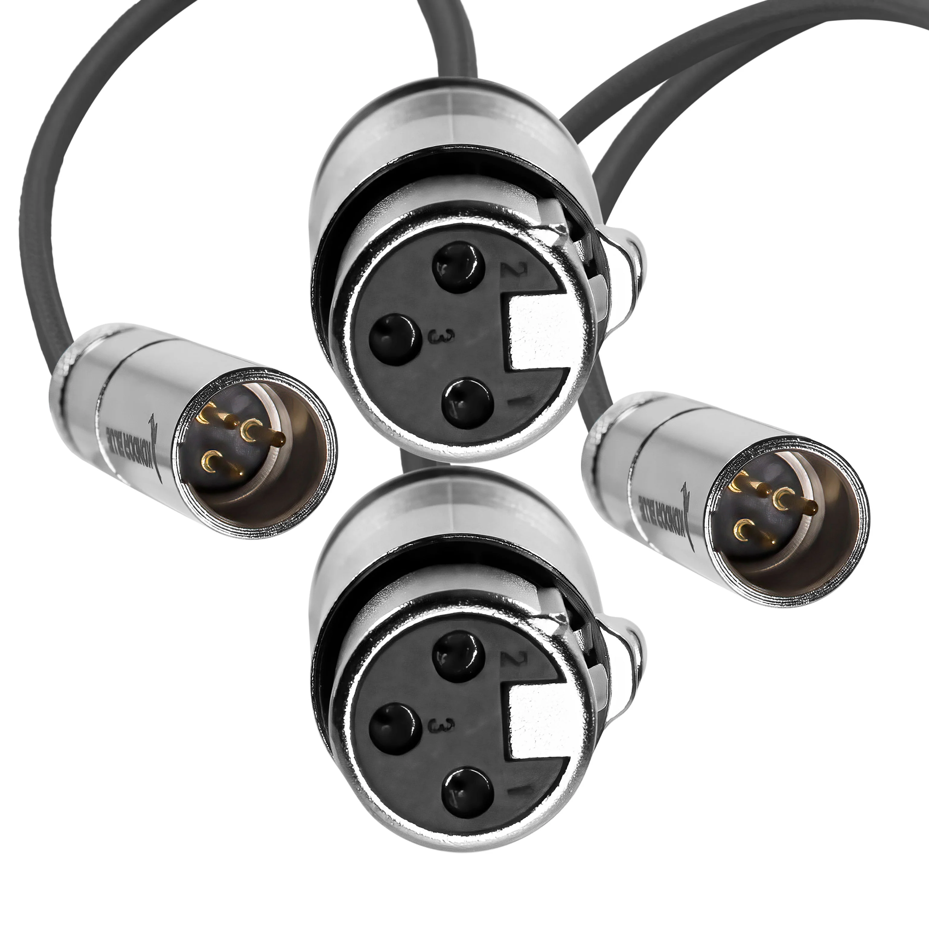 Mini XLR Male to XLR Female 16" Audio Cable (2 Pack)  for BMPCC & C70 - Image 6