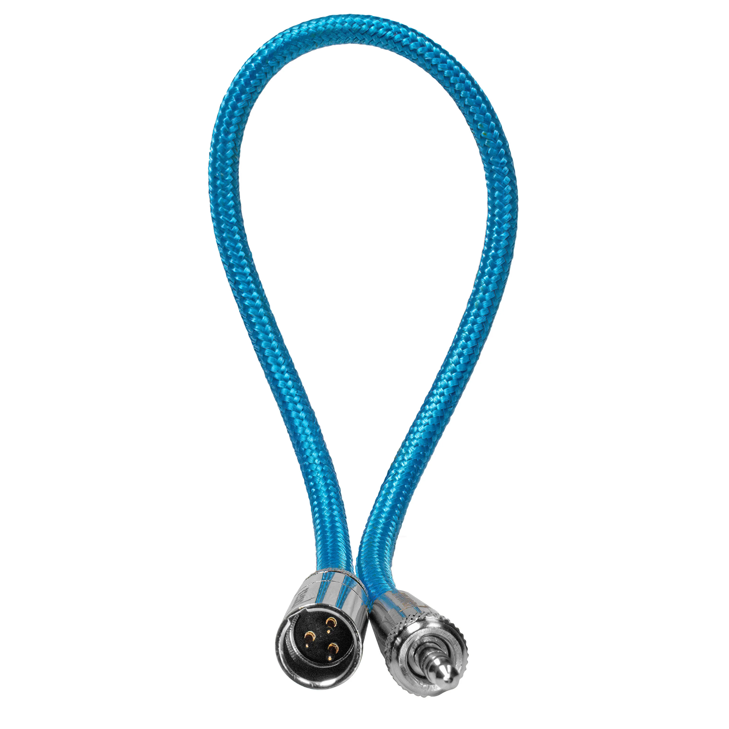 12" Mini XLR to 3.5mm TRS Locking Screw Plug for Lavalier/Lapels - Image 3