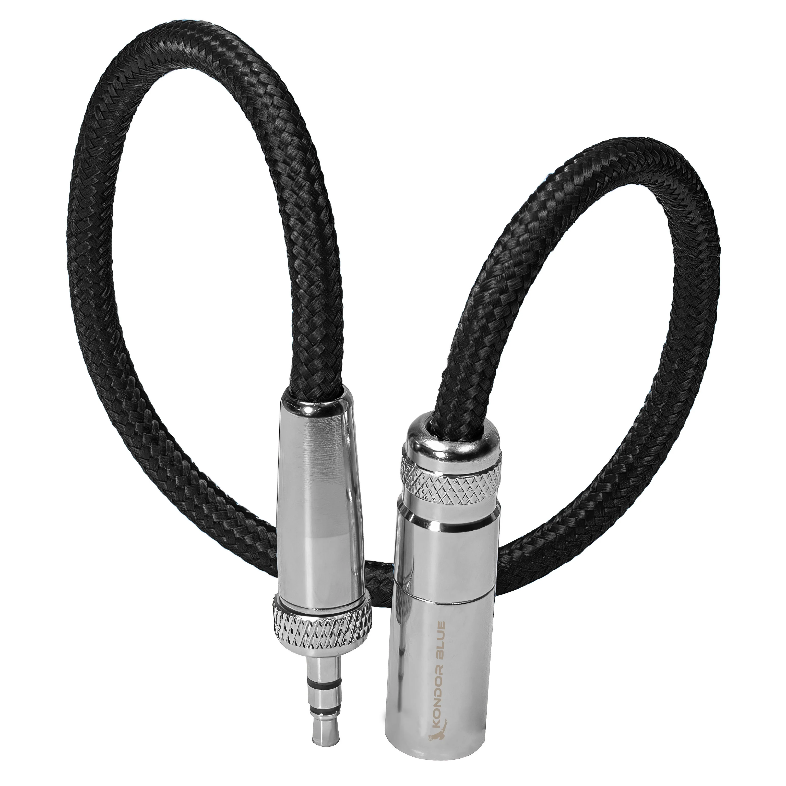 12" Mini XLR to 3.5mm TRS Locking Screw Plug for Lavalier/Lapels - Image 4
