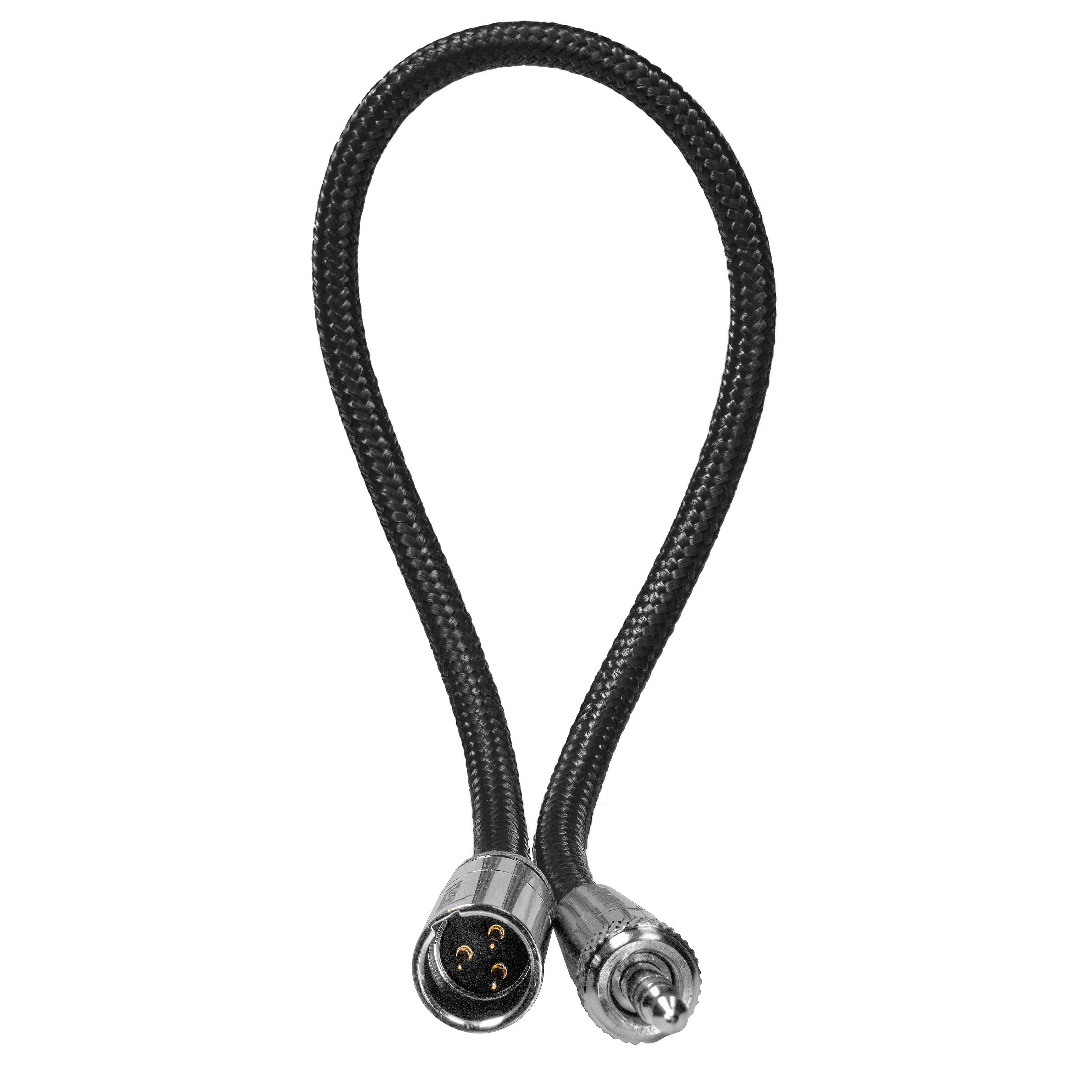12" Mini XLR to 3.5mm TRS Locking Screw Plug for Lavalier/Lapels - Image 6
