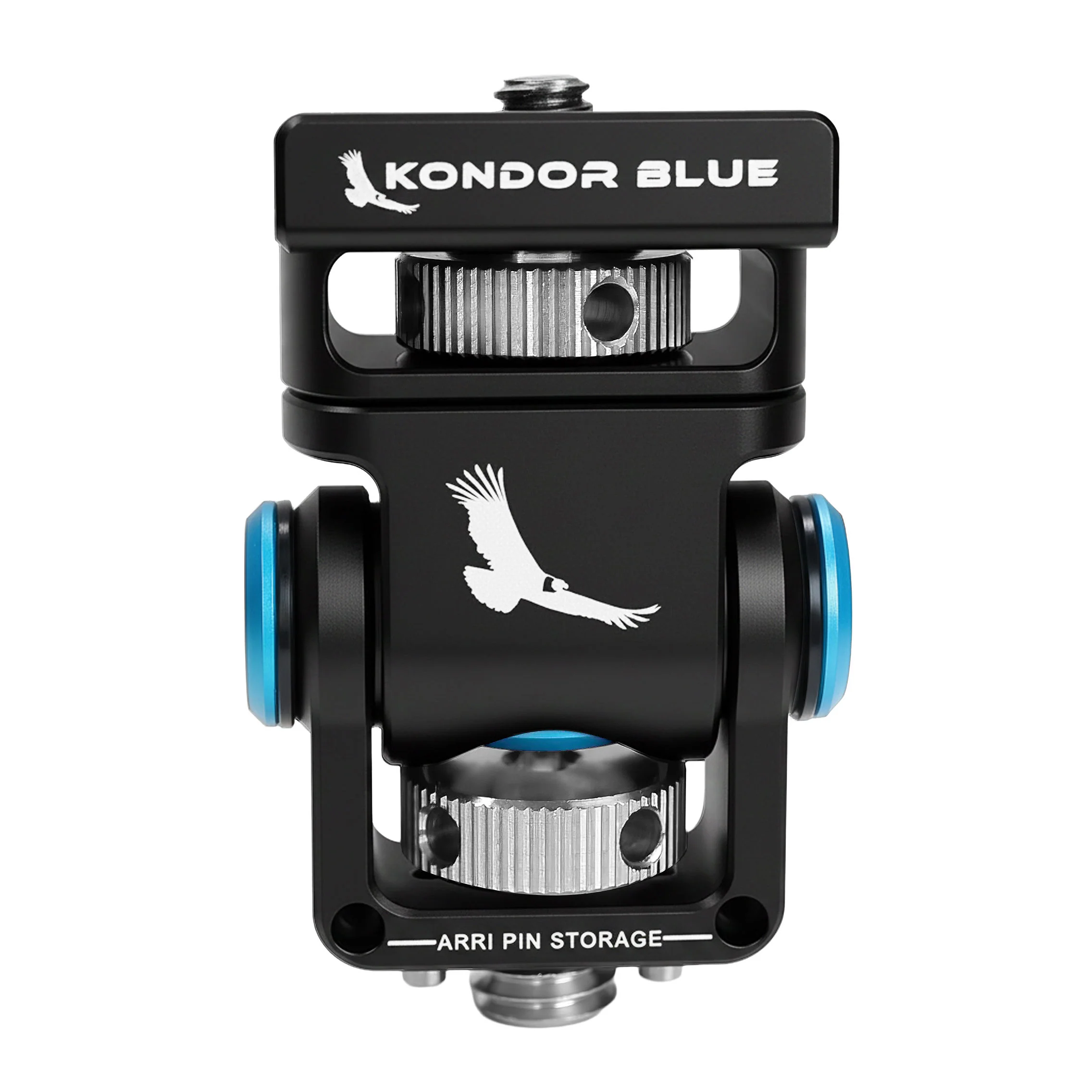 1/4" Swivel Tilt Monitor Mount with ARRI Pin (Pan/Tilt) - Image 5