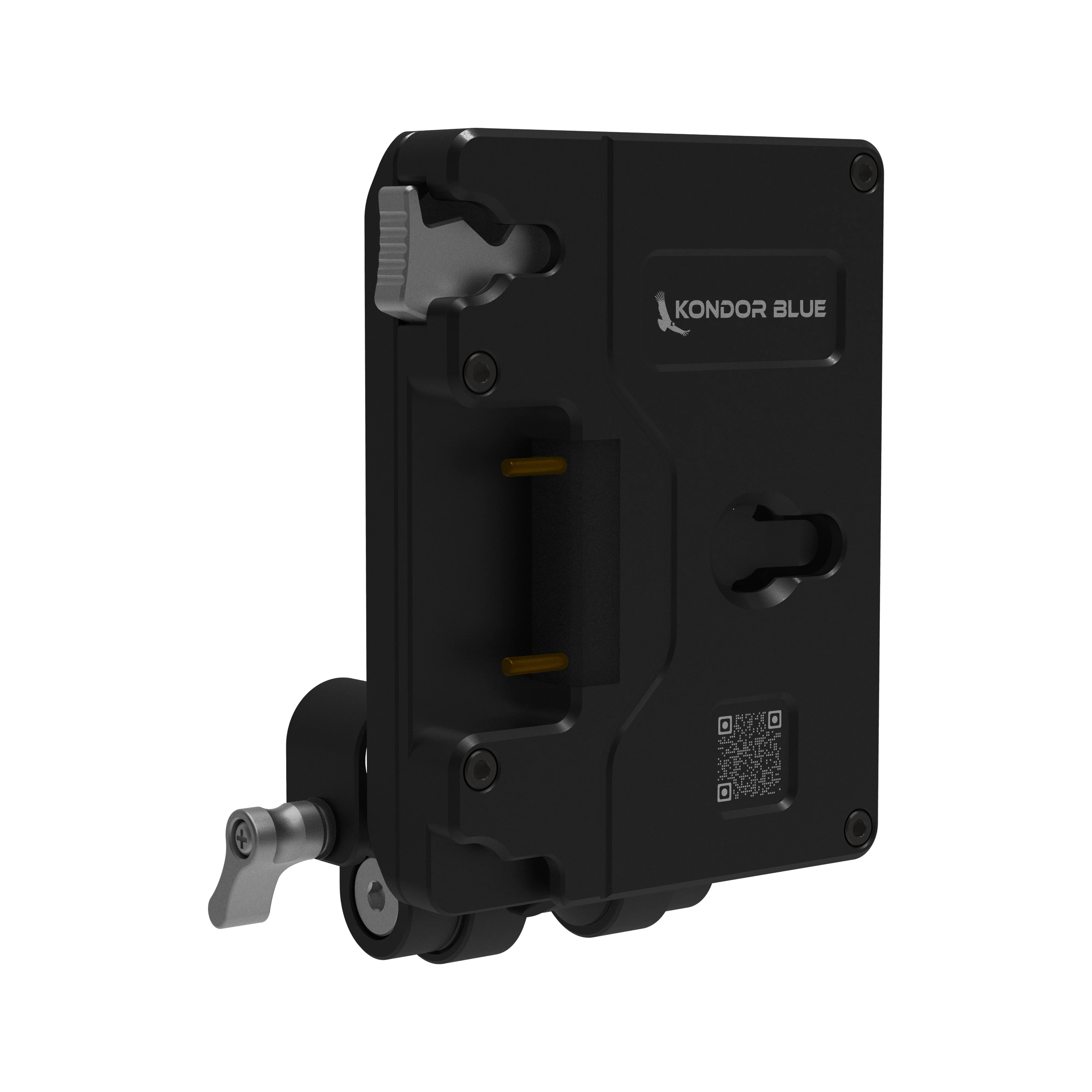 Gold Mount Pro Battery Plate with Swiveling Rod Block - Image 7