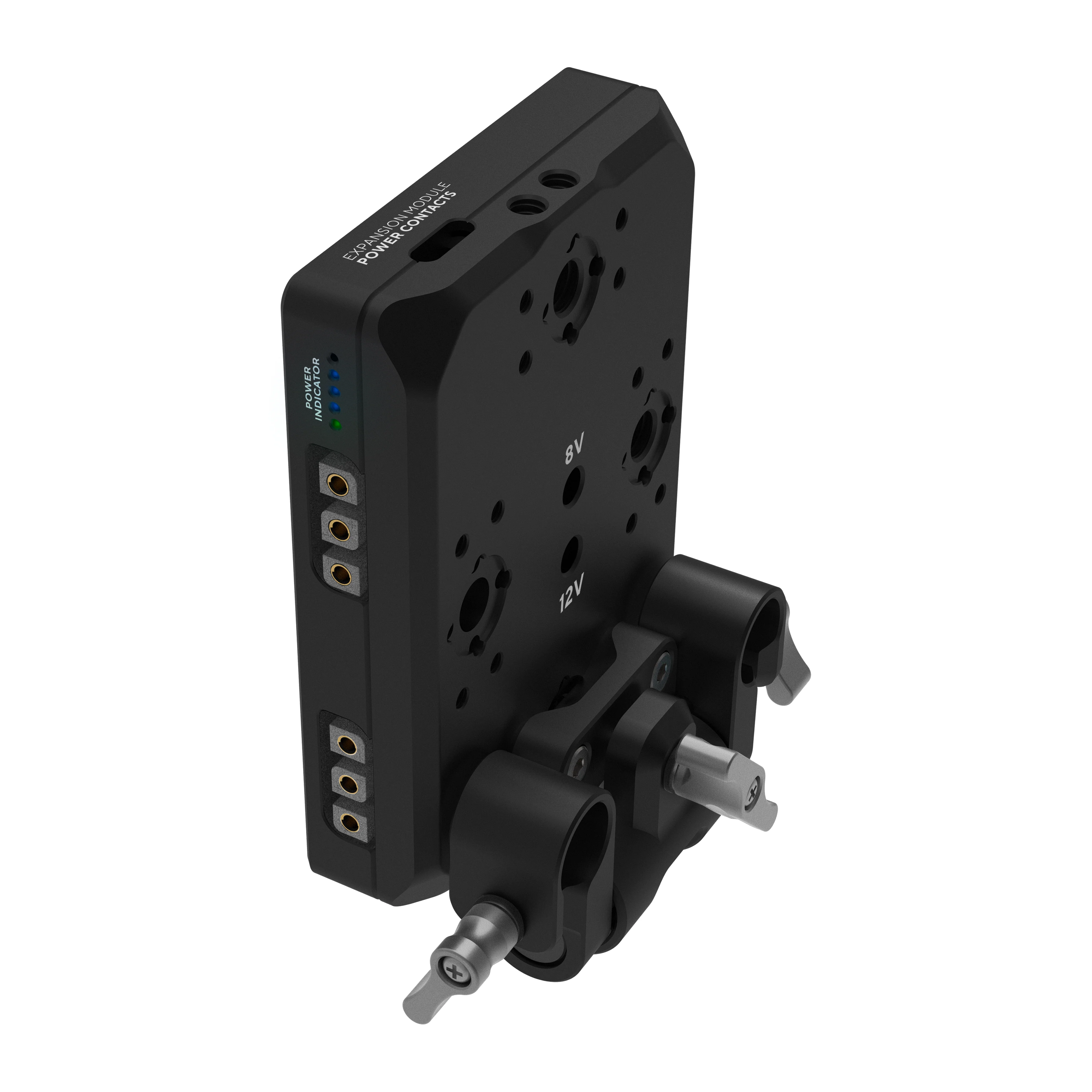 Gold Mount Pro Battery Plate with Swiveling Rod Block - Image 8