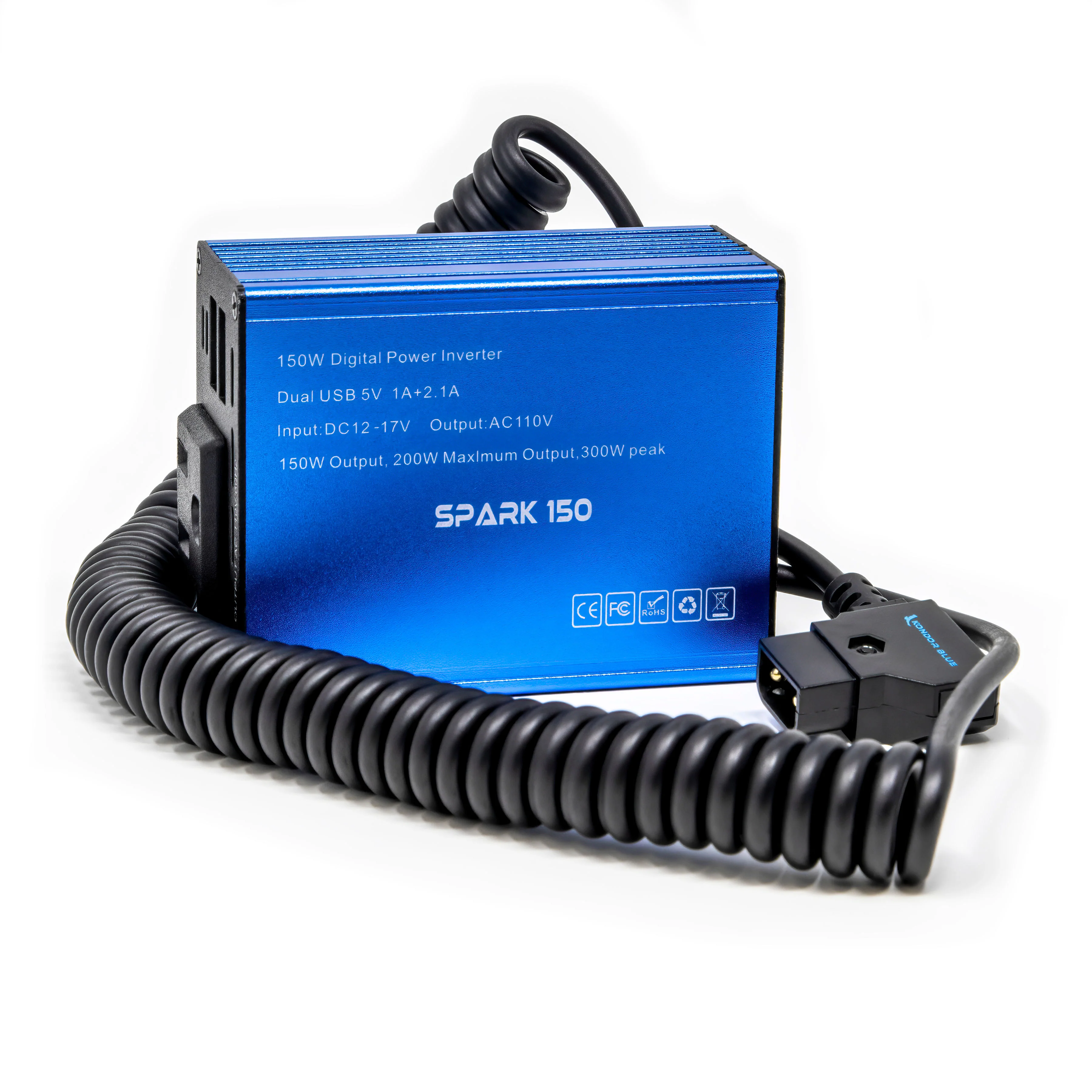 SPARK 150 D-Tap to AC Power Supply Mobile Wall Plug Outlet - Image 3