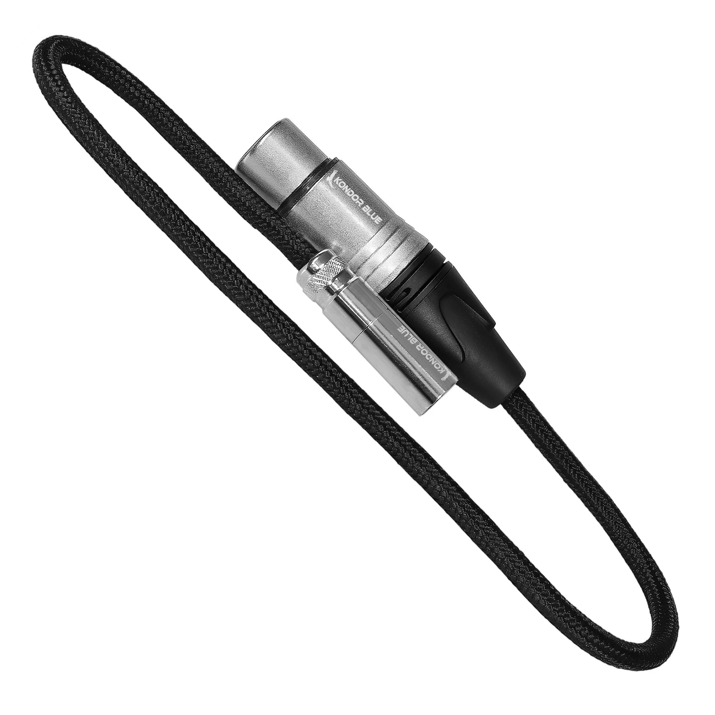 TA4M Mini XLR 4 Pin Male to Female XLR Audio Cable 16" - Image 3