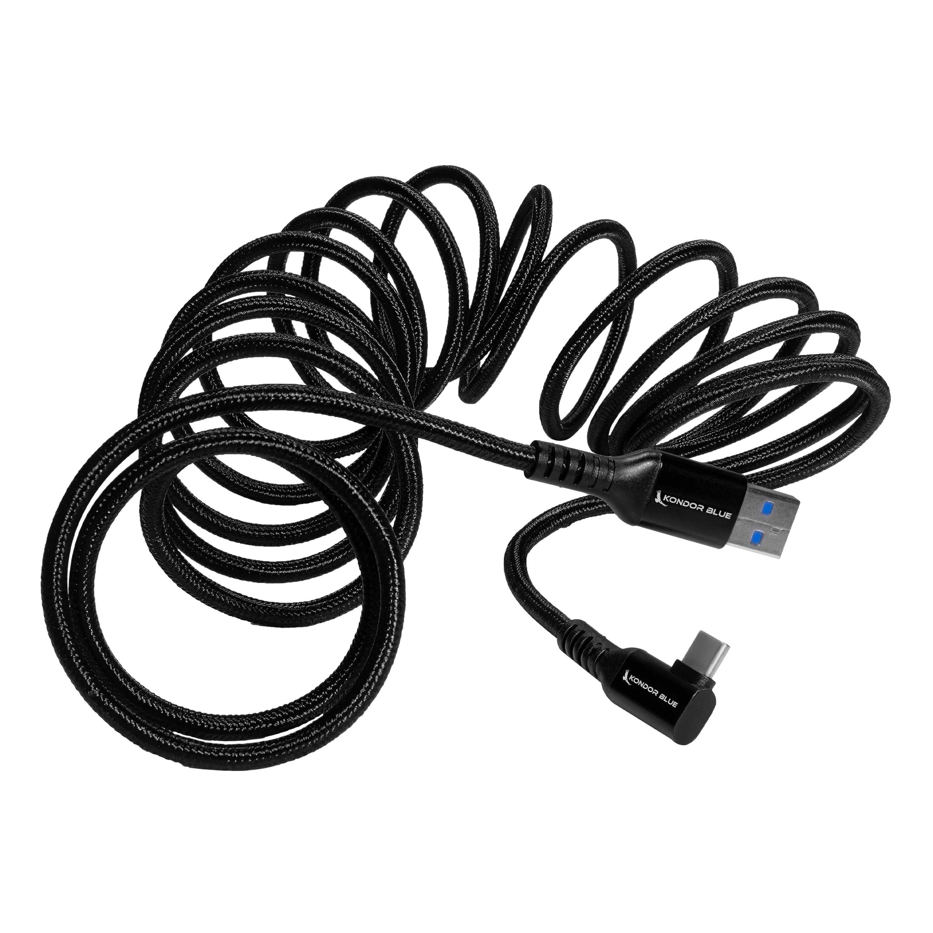 USB-A to USB-C 3.0 Right Angle High Speed Data and Charging Cable 3A 60W 5G - Image 10