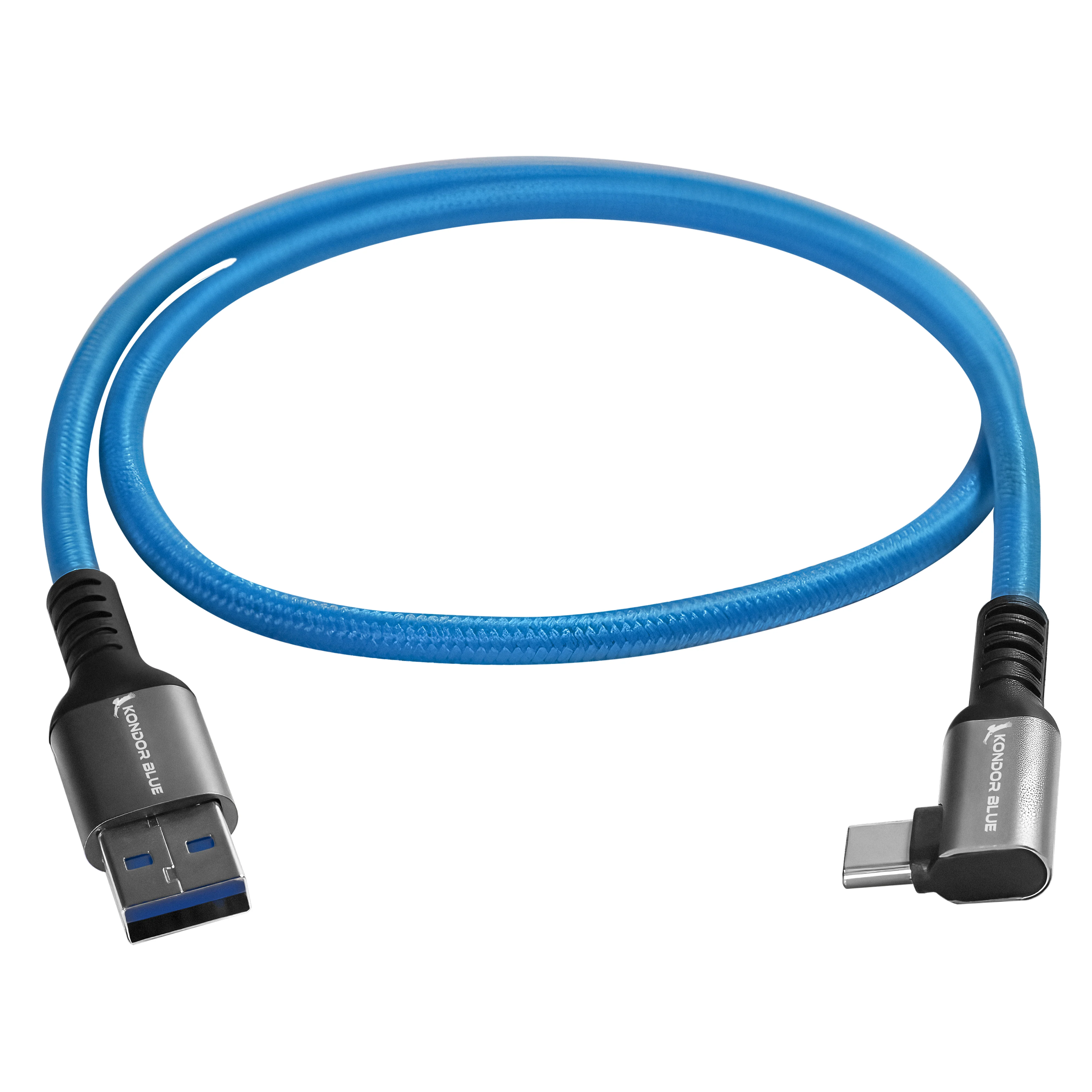 USB-A to USB-C 3.0 Right Angle High Speed Data and Charging Cable 3A 60W 5G - Image 7